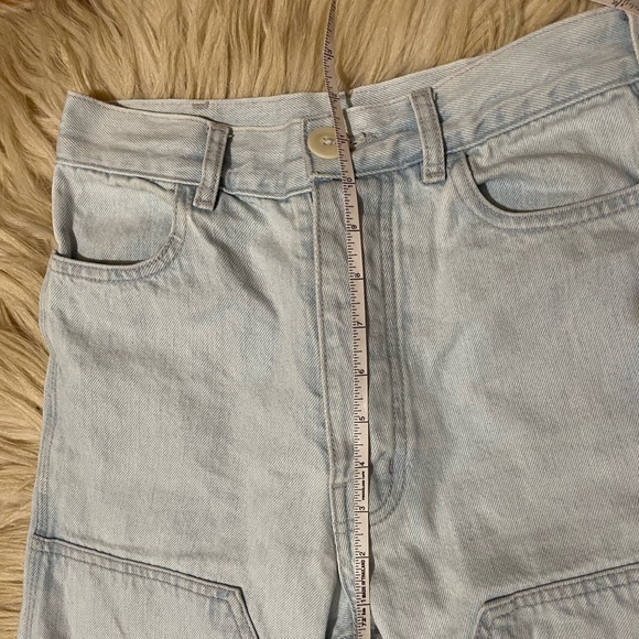 Jesse Kamm Japanese Denim Patchfront Handy size 4 left HTF - Picture 9 of 13